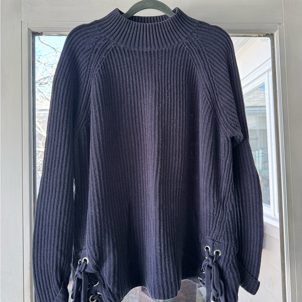 Navy CJ Banks sweater